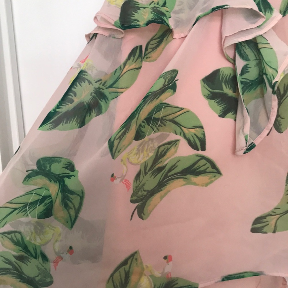 Pink Ruffled Tank - Picture 2 of 2